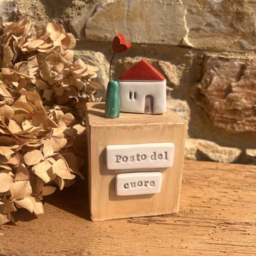 Cubotto casetta 'Posto del cuore'